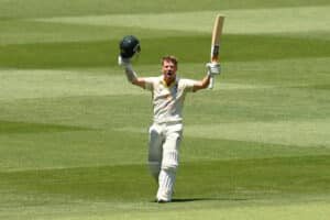 David Warner is an Australian cricketer known for his explosive batting skills.