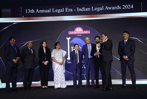 Malabar Gold and Diamonds Receives Prestigious Legal Era - Indian Legal Award