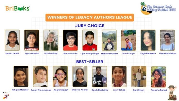 India's Youth Pen Their Legacy as Early Achievers in Summer Book Writing Festival 2025 Edition
