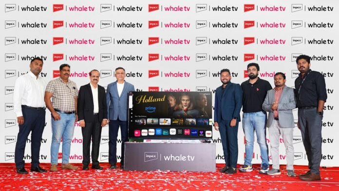 Impex Becomes First Indian Multinational Brand to Launch QLED TVs with Whale OS 10 in India