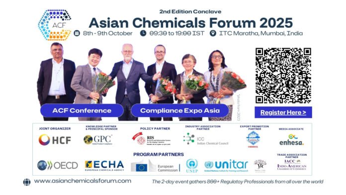 Asian Chemicals Forum 2025 Convenes in Mumbai to Shape the Future of Chemical Regulation and Sustainability
