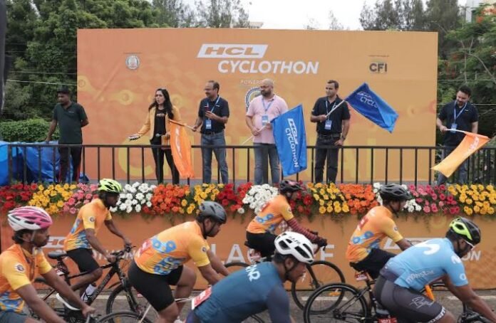 More than 2,000 Cyclists pedal for Rs. 33.6 Lakhs at the 3rd edition of HCL Cyclothon Chennai More than 2,000 Cyclists pedal for Rs. 33.6 Lakhs at the 3rd edition of HCL Cyclothon Chennai