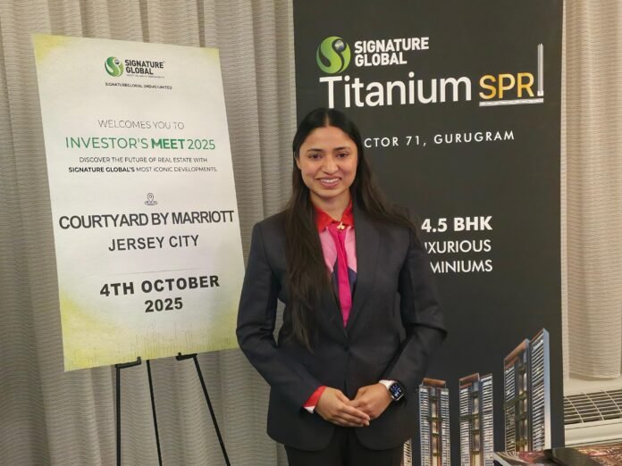 Signature Global Strengthens Global Footprint by Enhancing Engagement with NRI Homebuyers in Jersey City, USA