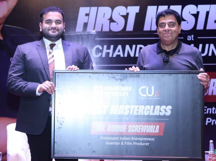 Staying Relevant in Changing World and Keep Learning is Key to Success, says Ronnie Screwvala During Masterclass at Chandigarh University