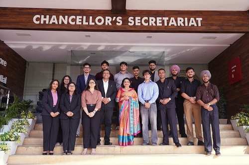 Chitkara University Students Showcase 18 Startups at Microsoft Office, Gurugram