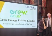 GREW Solar Wins 'Solar Energy Manufacturer of the Year 2025' at the Go Global Awards