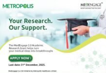 Metropolis' MedEngage 2025–26 Opens Applications for Medical Research Grants and Scholarships for Medical Students